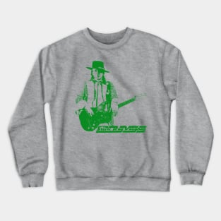 Stevie Ray Vaughan - Green Crewneck Sweatshirt